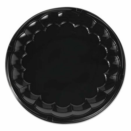 PACTIV Plastic Smartlock Caterware Trays, Black - 16 in. dia. - 50 Per Carton, 50PK 9816KY